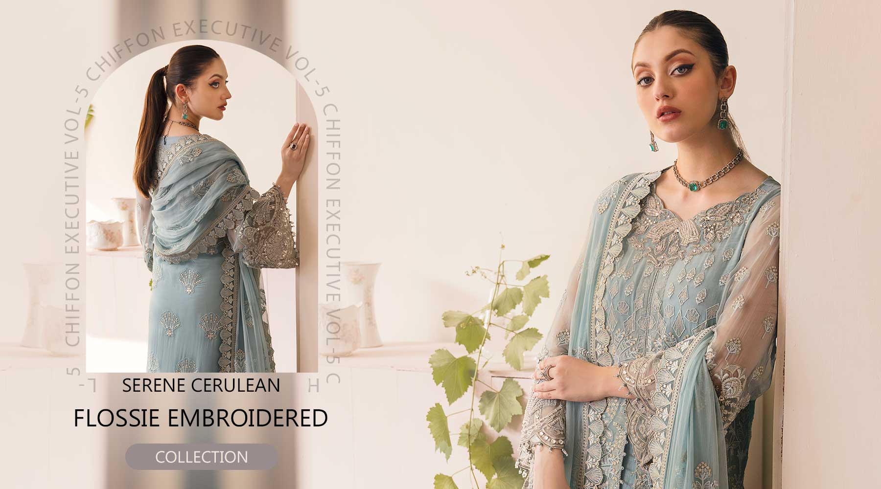 flossie embroidered collection