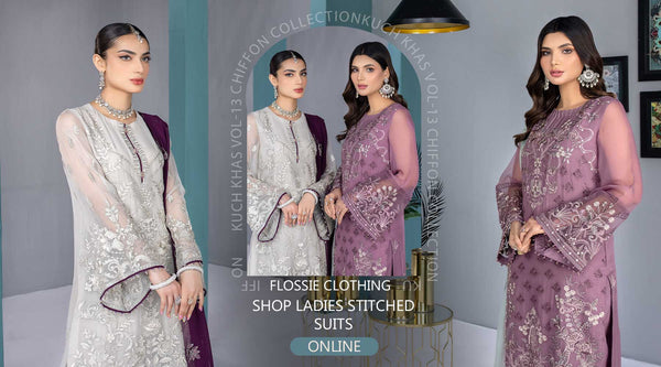 Ladies Stitched Suits Online