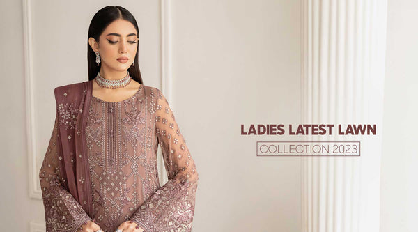ladies latest lawn collection 2023