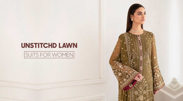 unstitched lawn suits for women