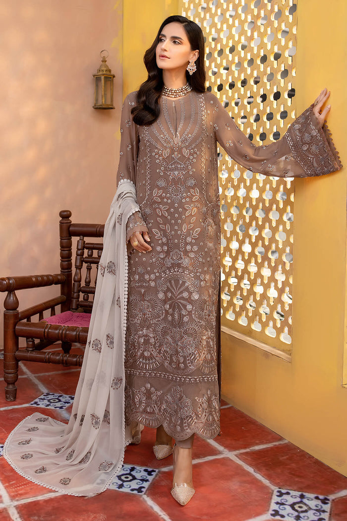 NIGHTINGALE Luxury Pret Collection 2024 By Flossie - LP 101 WHISPER main image 0